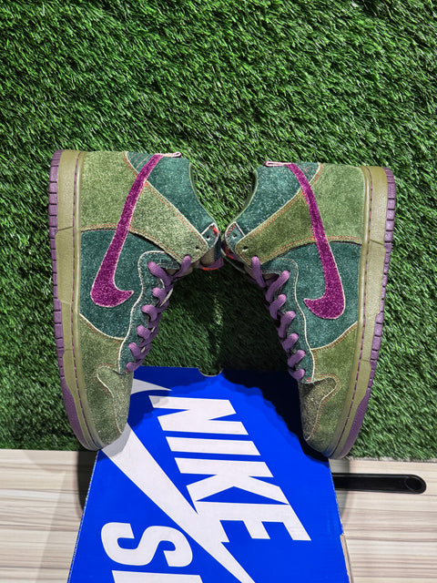 Nike SB Dunk High Skunk 420 Sz 9