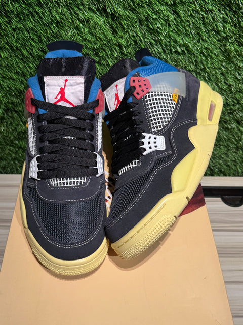 Jordan 4 Retro Union Off Noir Sz 9M