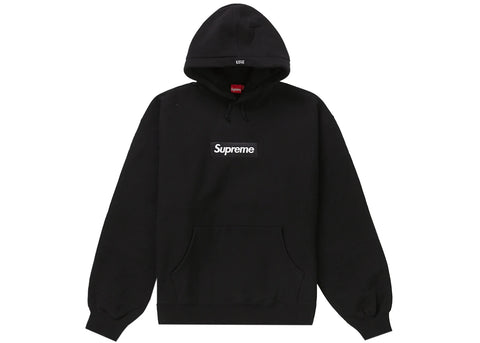 Supreme Box Logo Hooded Sweatshirt (FW23) Black Sz L