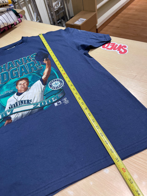 NWT 2004 Vintage Seattle Mariniers "Thanks Edgar!" Edgar Martinez Tee Sz XL