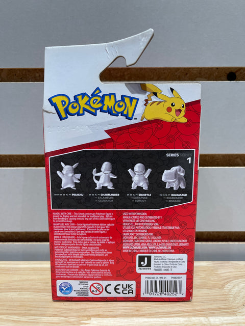 Pokémon Bulbasaur 25th Anniversary Silver Figure Starter Series 1