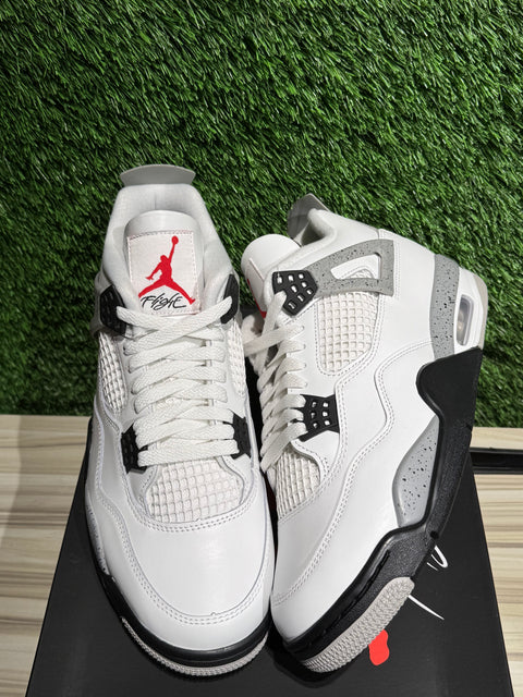 Jordan 4 Retro White Cement (2025) Sz 10