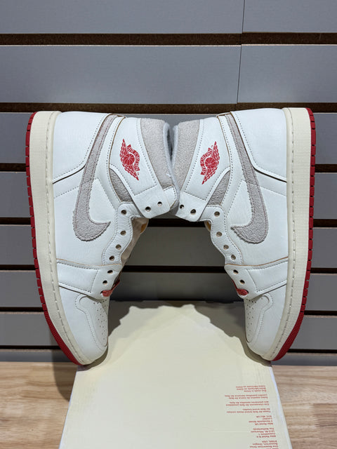 Jordan 1 Retro High Rare Air Sail Cinnabar (Women's) Sz 10.5