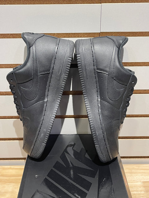 Nike Air Force 1 Low Supreme Black Sz 10.5