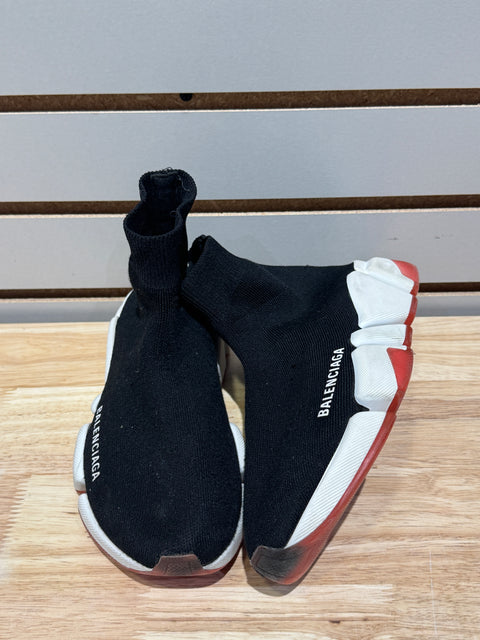 Balenciaga Speed 2.0 Bicolor Transparent Red Sole (Women's) Sz 3M