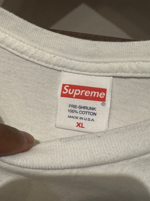 Supreme Still Talking Tee White Sz XL