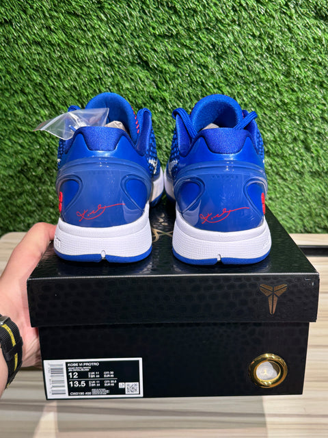Nike Kobe 6 Protro Dodgers Sz 12M