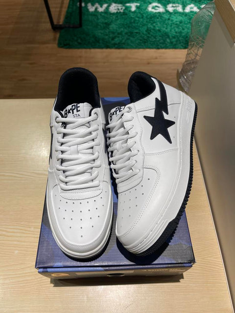 JJJJound White Navy Bape Sta