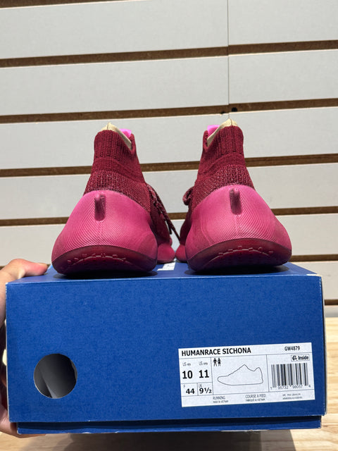 adidas Humanrace Sičhona Burgundy Sz 10