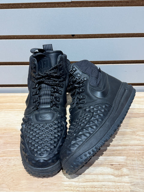 Nike Lunar Force 1 Duckboot Black Sz 9