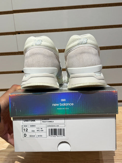 New Balance 997.5 MiUSA Kith Easter White Marshmallow Angora Sz 12