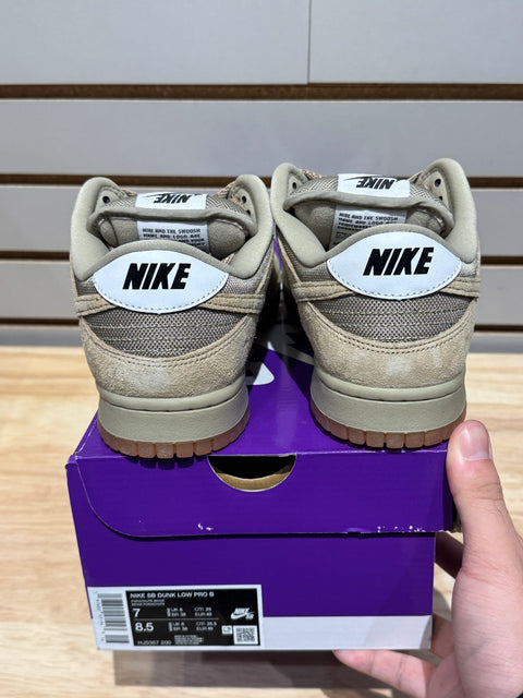 Nike SB Dunk Low Pro B Parachute Beige Sz 7