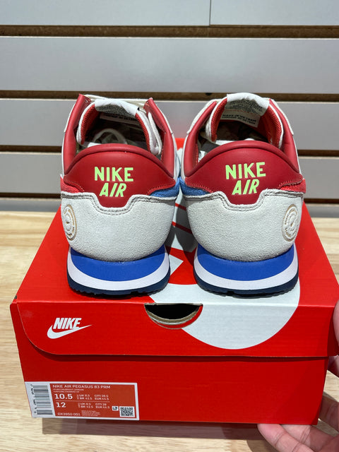 Nike Air Pegasus 83 Premium Phantom Bright Crimson Sz 10.5