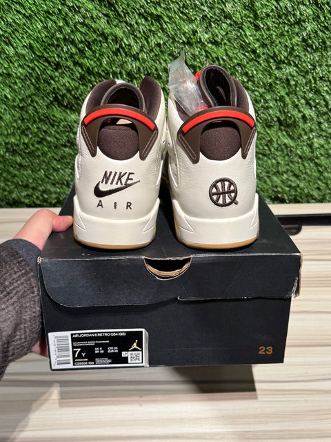 Jordan 6 Retro Quai 54 (2020) (GS) Sz 7Y