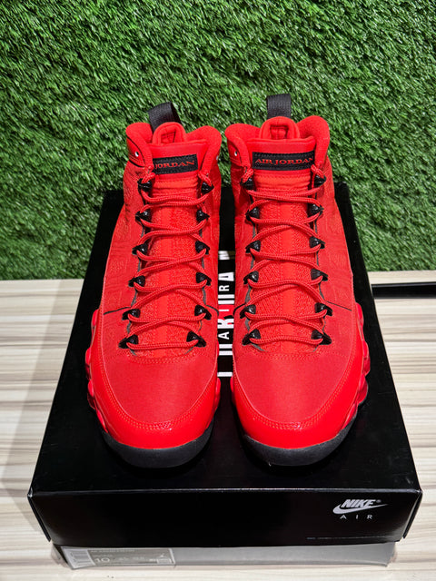 Jordan 9 Retro Chile Red Sz 10