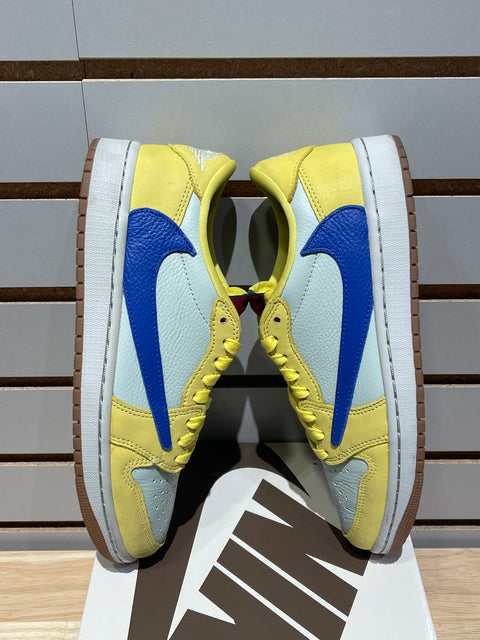 Jordan 1 Retro Low OG SP Travis Scott Canary (Women's) Sz 6.5M