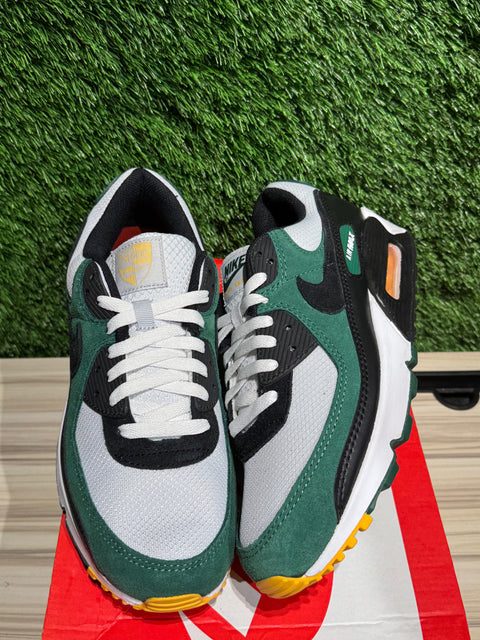 Nike Air Max 90 Pure Platinum Gorge Green Sz 10M