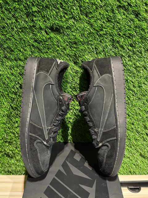 Jordan 1 Retro Low OG SP Travis Scott Black Phantom Sz 9.5