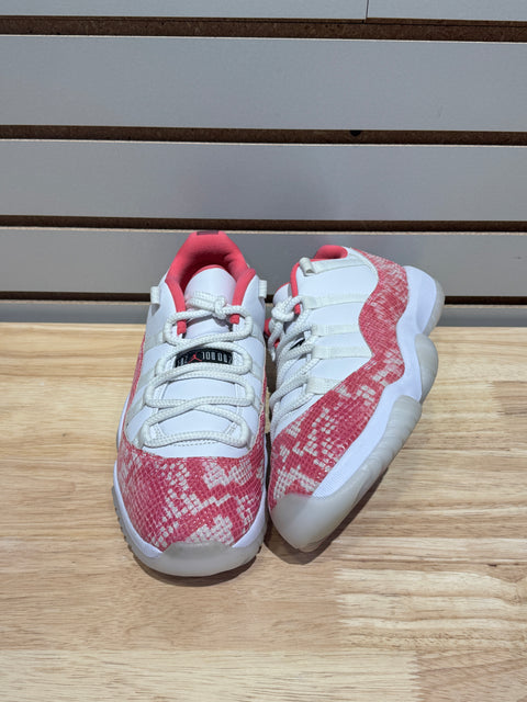 Jordan 11 Retro Low Pink Snakeskin (2019) (Women's) Sz 7.5M