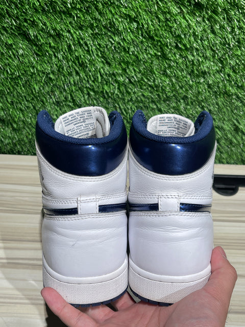 Jordan 1 Retro Metallic Navy (2016) Sz 10M