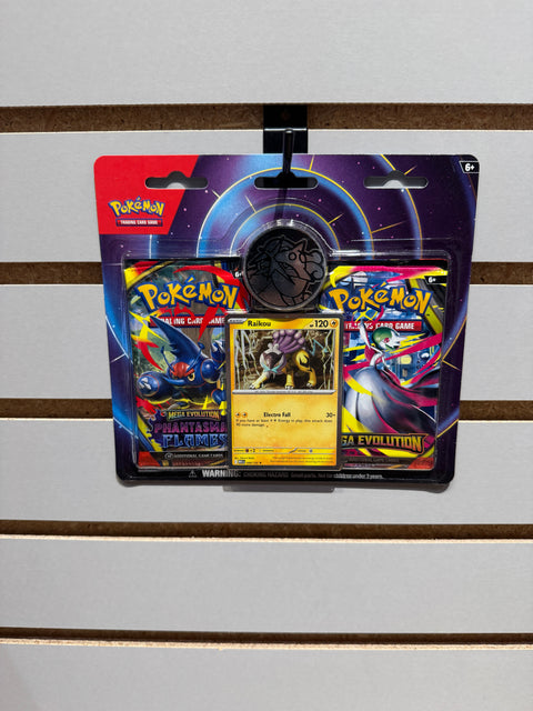 Pokémon 2-Pack Blister [Raikou] (3-tab) - Miscellaneous Cards & Products (MCAP)