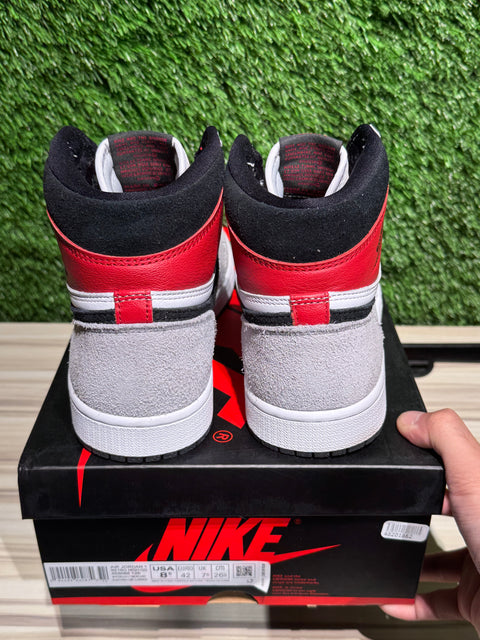 Jordan 1 Retro High Light Smoke Grey Sz 8.5M