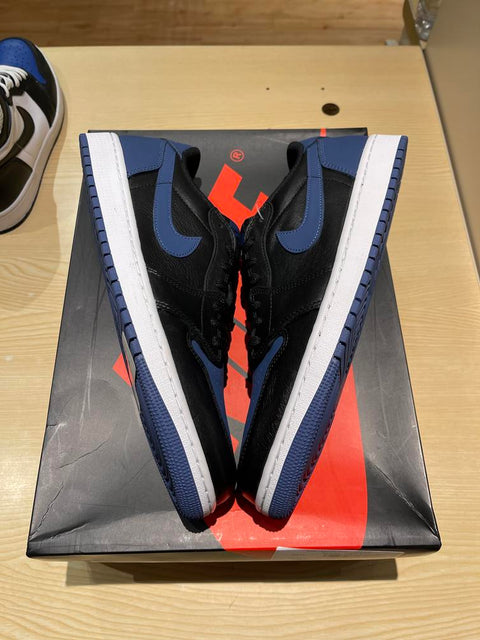 Jordan 1 Retro Low OG Mystic Navy Sz 13