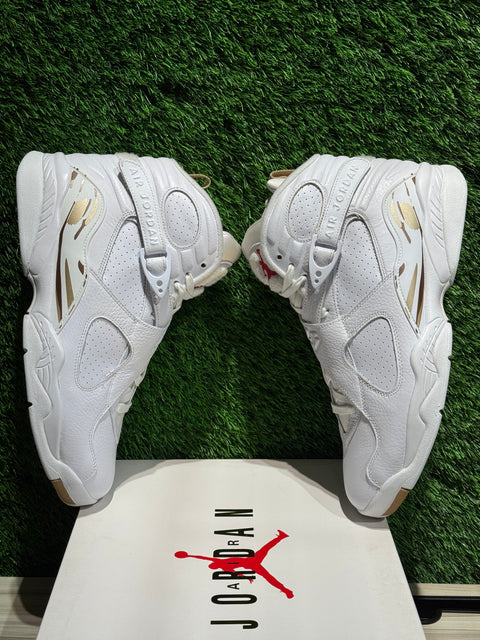 Jordan 8 Retro OVO White Sz 12M