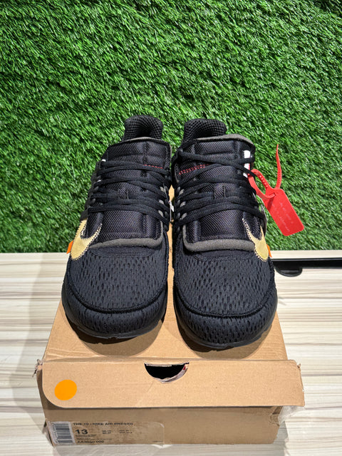 Nike Air Presto Off-White Black (2018) Sz 13M