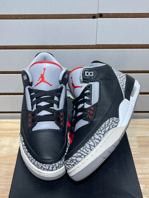 Jordan 3 Retro Black Cement (2018) Sz 10