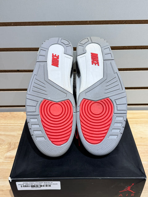 Jordan 3 Retro JTH Super Bowl Sz 13