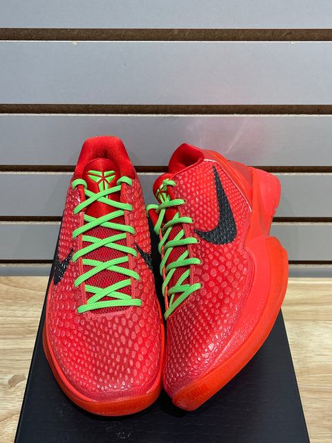 Nike Kobe 6 Protro Reverse Grinch Sz 8