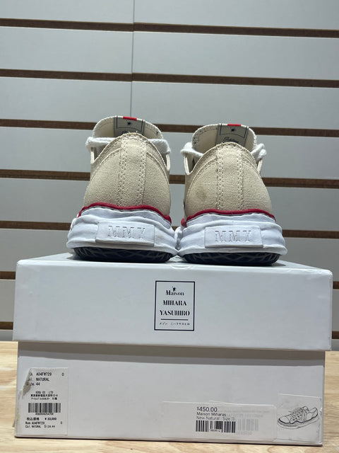 Maison Mihara Yasuhiro Peterson Low Canvas Natural Sz 11 (44)