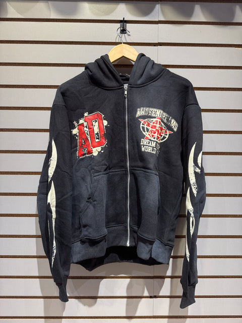 Awoken Dreams Dept. Black Pull Over Hoodie