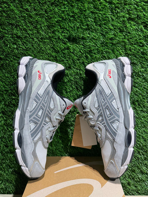 ASICS Gel-NYC White Steel Grey Sz 9