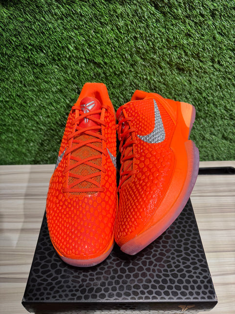 Nike Kobe 6 Protro Total Orange Sz 13