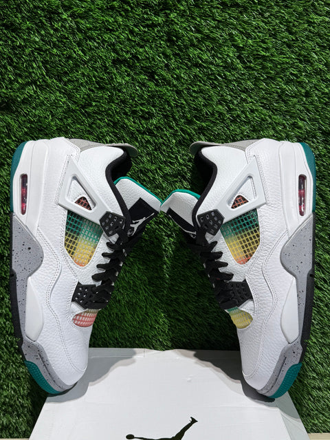Jordan 4 Retro Lucid Green Rasta (Women's) Sz 10M