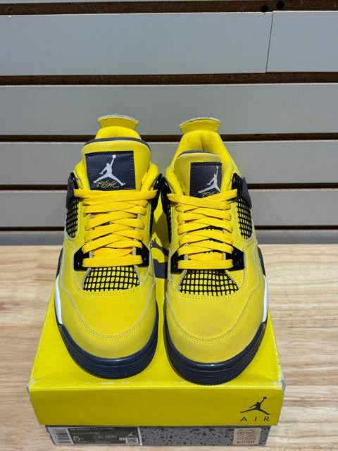 Jordan 4 Retro Lightning (2021) (GS) Sz 5Y