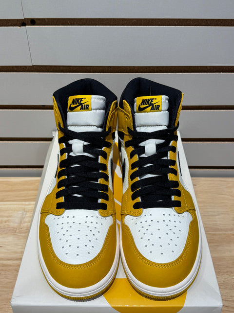 Jordan 1 Retro High OG Yellow Ochre Sz 10.5