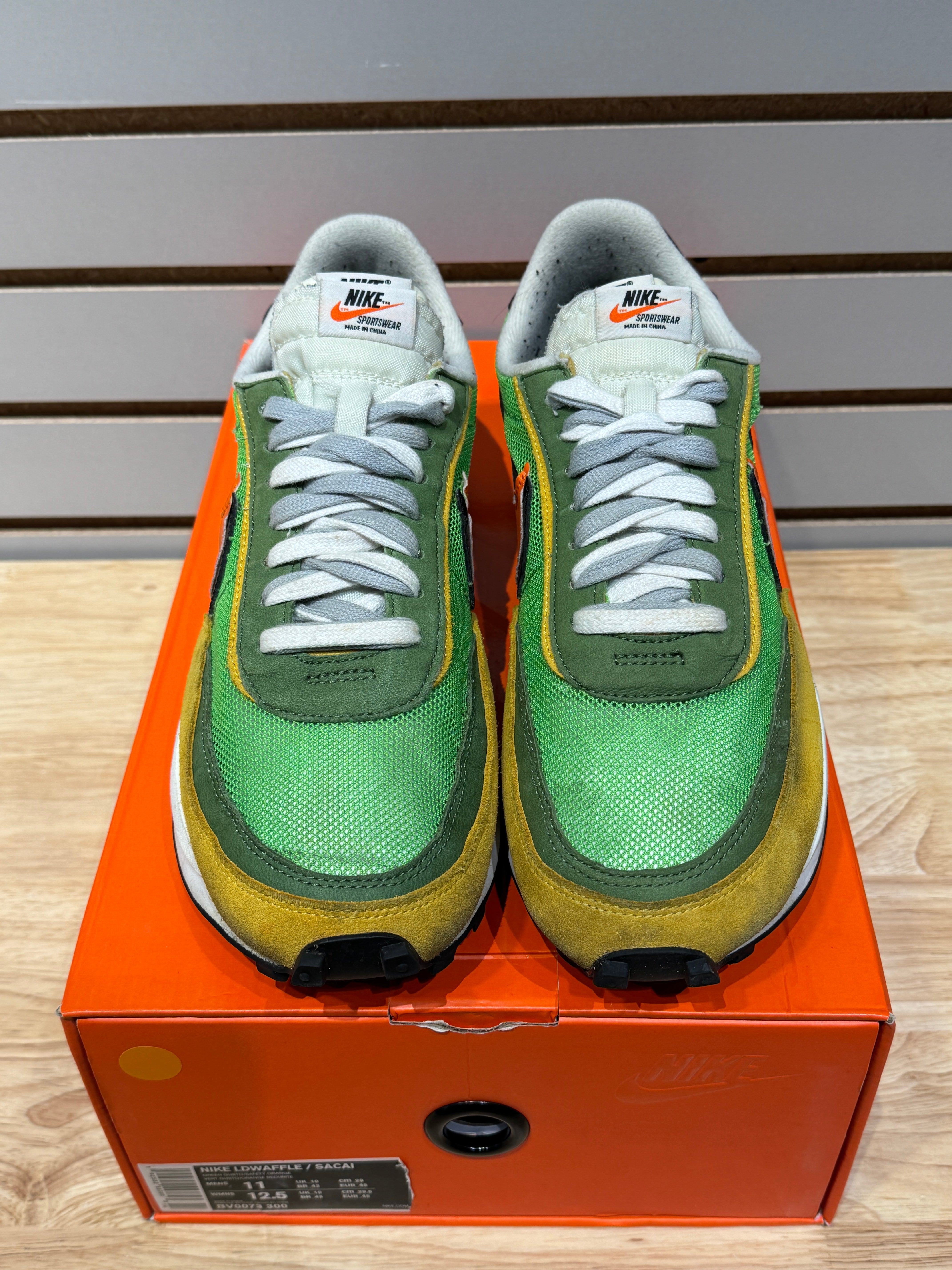 Nike LD Waffle sacai Green Gusto Sz 11 – Sneak City