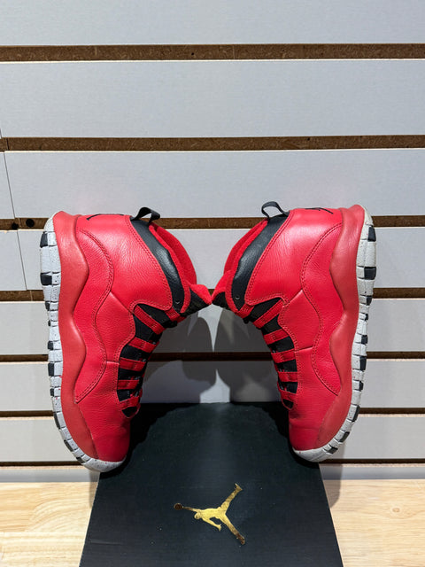 Jordan 10 Retro Bulls Over Broadway Sz 4Y/5.5W