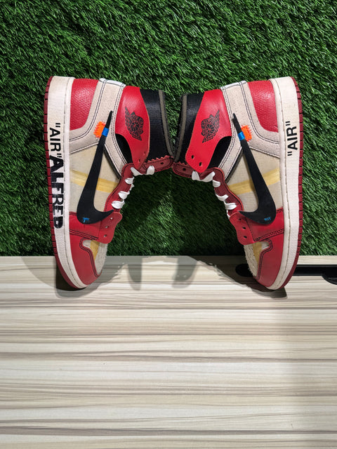 Jordan 1 Retro High Off-White Chicago Sz 9M