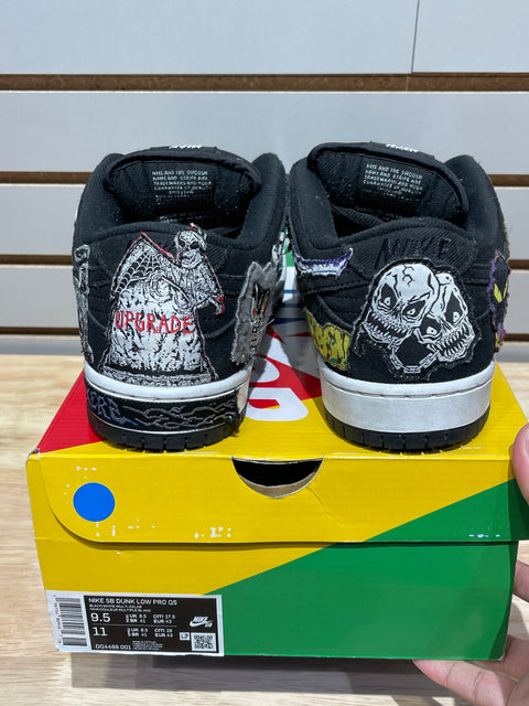 Nike SB Dunk Low Pro QS Neckface Sz 9.5