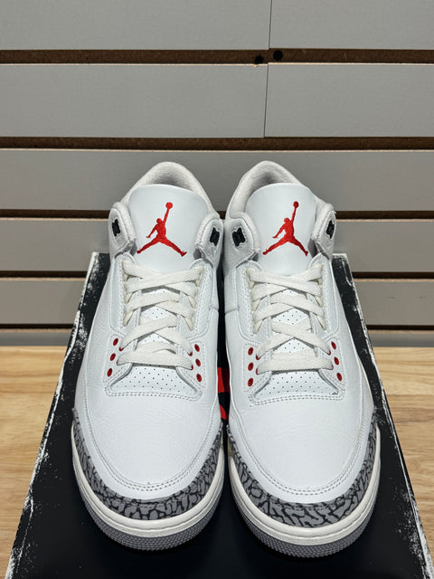 Jordan 3 Retro White Cement Reimagined Sz 10.5