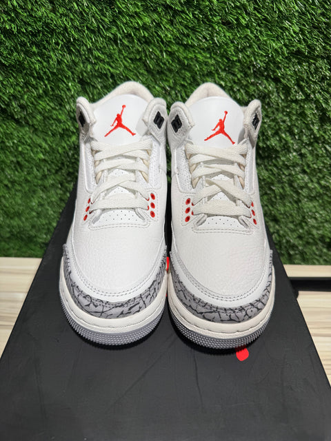 Jordan 3 Retro White Cement Reimagined (GS) Sz 5Y