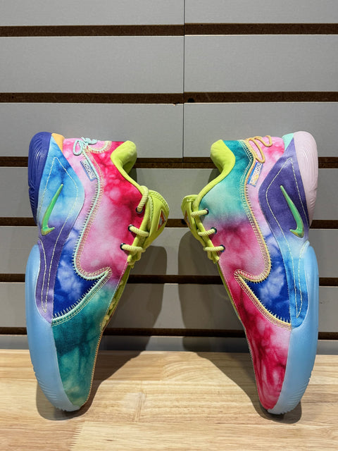 Nike LeBron 22 What the Monopoly Tie-Dye (Translucent Outsole) Sz 10