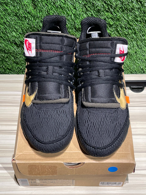 Nike Air Presto Off-White Black (2018) Sz 12M