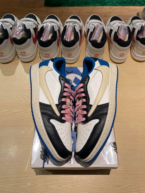 Jordan 1 Retro Low OG SP Fragment x Travis Scott Sz 10