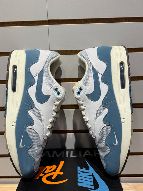 Nike Air Max 1 Patta Waves Noise Aqua (With Bracelet) Sz 12
