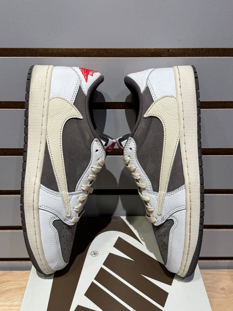 Jordan 1 Retro Low OG SP Travis Scott Reverse Mocha Sz 9